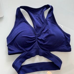 Alphalete stratus bra true indigo medium